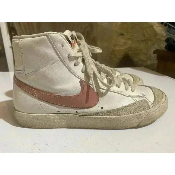 Nike Blazer Mid 77 White Pink Foam Womens‎ Size 7.5 - Picture 4 of 7